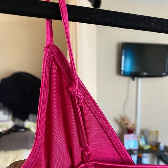 H&M pink slip on dress - Picture 5 of 7